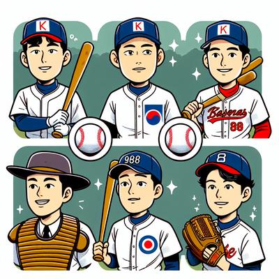 KBO 역사 속 전설의 타자들 최고의 TOP5를 소개합니다